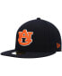 ფოტო #2 პროდუქტის Men's Navy Auburn Tigers Logo Basic 59FIFTY Fitted Hat