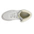 Фото #7 товара Diadora Mi Basket Used High Top Mens White Sneakers Casual Shoes 158569-C9326