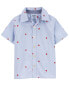Фото #6 товара Toddler Watermelon Print Button-Front Shirt 2T