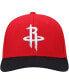 Фото #2 товара Men's Red, Black Houston Rockets MVP Team Two-Tone 2.0 Stretch-Snapback Hat