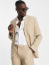 Фото #1 товара New Look skinny suit jacket in tan