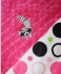 ფოტო #2 პროდუქტის Minky Baby Girl Blanket With Embroidered Raccoon
