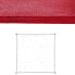 Фото #1 товара Навесы Тент вишневый полиэтилен 300 x 300 x 0,5 cm
