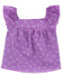 Фото #5 товара Baby Floral Poplin Top 18M