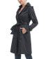 Фото #3 товара Women's Adel Water-Resistant Hooded Trench Coat