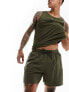 Фото #5 товара Puma Running Evolve 5 inch woven shorts in khaki