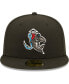 ფოტო #3 პროდუქტის Men's Black Jupiter Hammerheads Authentic Collection Team Home 59FIFTY Fitted Hat