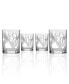 Фото #1 товара Dragonfly Double Old Fashioned 14Oz - Set Of 4 Glasses