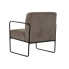 Фото #3 товара Кресло DKD Home Decor Чёрный Коричневый полиэстер Железо (64 x 74 x 79 cm)