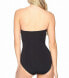 Tommy Bahama 255126 Women's Pearl Convertible One Piece Swimsuit Black Size 6