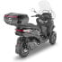 GIVI V58 Maxia 5 top case silver / clear - фото #4