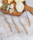 Фото #5 товара Сервировочные ножи Laguiole Set of 4 Spreaders with Olive Wood Handles French Home