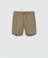 Фото #7 товара Men's Drawstring Bermuda Shorts