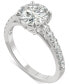 Moissanite Engagement Ring (2-1/5 ct. t.w. Diamond Equivalent) in 14k White Gold