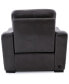 Фото #13 товара Gabrine Leather Power Recliner, Created for Macy's