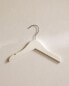 Фото #12 товара Pack of wooden baby hangers (pack of 3)