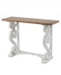 Фото #1 товара Wood Rustic Vintage-Inspired Console And Entry Table