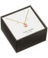 Little Luxuries Gold-Tone Pavé & Crystal Square Pendant Necklace, 16" + 3" extender