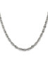 ფოტო #1 პროდუქტის 4.2mm Fancy Twisted Link Chain Necklace