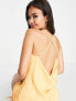 Фото #2 товара Pretty Lavish Keisha backless mini dress in orange