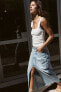 Фото #2 товара Джинсовая юбка миди z1975 с разрезом ZARA