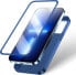 Joyroom Joyroom 360 Full Case etui pokrowiec do iPhone 13 Pro obudowa na tył i przód + szkło hartowane niebieski (JR-BP935 blue)