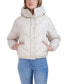 Juniors' Women ' Short Hooded Puffer Jacket