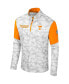 Men's Camo Tennessee Volunteers OHT Military-Inspired Appreciation Tomahawk Quarter-Zip Windshirt