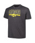 Фото #3 товара Men's Black Iowa Hawkeyes Big and Tall Team T-shirt