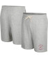 Фото #2 товара Men's Heather Gray Virginia Tech Hokies Love To Hear This Terry Shorts