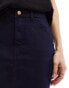 Фото #5 товара JDY high waisted denim mini skirt in dark blue