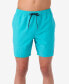 Фото #1 товара Men's Lennox Hermosa Solid Volley 17 Swim Shorts