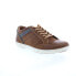 Фото #3 товара English Laundry Todd EL2636L Mens Brown Leather Lifestyle Sneakers Shoes 10