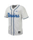 Фото #3 товара Men's White UCLA Bruins Replica Full-Button Baseball Jersey