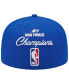 ფოტო #5 პროდუქტის Men's Royal Golden State Warriors Crown Champs 59FIFTY Fitted Hat