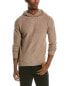 Фото #1 товара Vince Boiled Cashmere Hoodie Men's Beige Xs