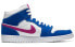 Кроссовки Jordan Air Jordan 1 Mid Color Hyper Royal a 554724-451 40.5 - фото #3