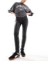 Фото #2 товара Vila coated jeans in black