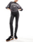 Фото #1 товара Vila coated jeans in black