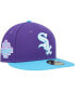 ფოტო #1 პროდუქტის Men's Purple Chicago White Sox Vice 59FIFTY Fitted Hat