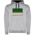 KRUSKIS Simply Black Bass Addicted Two-Colour hoodie