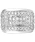 ფოტო #2 პროდუქტის Men's Diamond Cluster Ring (2 ct. t.w.) in 10k Gold