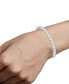 ფოტო #5 პროდუქტის Diamond Tennis Bracelet in Sterling Silver (1/2 ct. t.w.)