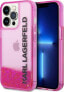 Фото #1 товара Karl Lagerfeld Karl Lagerfeld KLHCP14LLCKVF iPhone 14 Pro 6,1" różowy/pink hardcase Liquid Glitter Elong