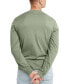 Фото #2 товара Men's Originals Cotton Long Sleeve Henley T-shirt