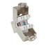 Фото #3 товара ROLINE Cat.6/Class E Keystone Jack - RJ-45 - shielded - toolless silver - RJ-45 - Silver