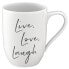 Фото #1 товара Becher Live Love Laugh Statement