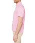 ფოტო #3 პროდუქტის Men's Slim Fit Non-Iron Solid Performance Stretch Button-Down Shirt