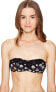 Stella McCartney 261065 Women Grungy Flower Bandeau Bikini Top Swimwear Size M