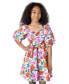 Фото #1 товара Big Girls Floral-Print Baby-Doll Dress